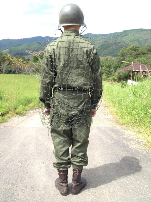 旧軍以来の伝統擬装具 ～ 陸上自衛隊 身体擬装網 (PX品)│ナナシノミコト