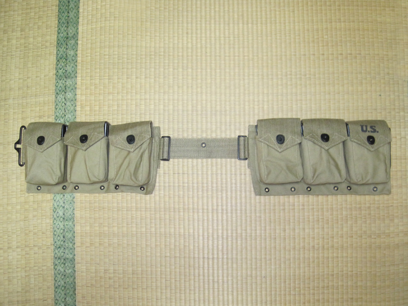 アメリカ軍 M1937 BARマガジンベルト (海外製・複製品)│ナナシノミコト