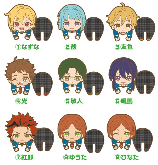 新品☆あんスタ【Eve】クリアスイーツBOX☆巴日和ラバーチャーム 新品