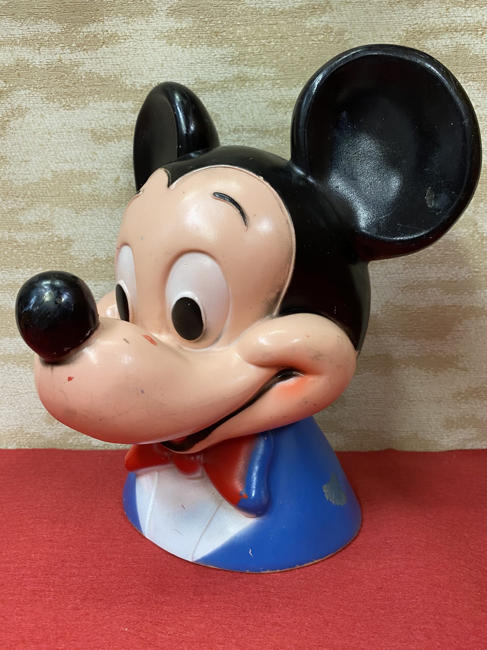 1970s ミッキーマウス 顔 貯金箱 | 京都アンティーク・ビンテージ家具