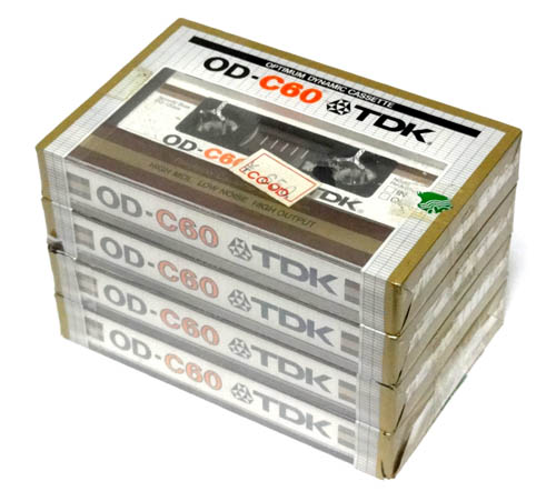 記録媒体 ＞ カセットテープ ＞ TDK OD-C60 TypeI カセットテープ 4巻