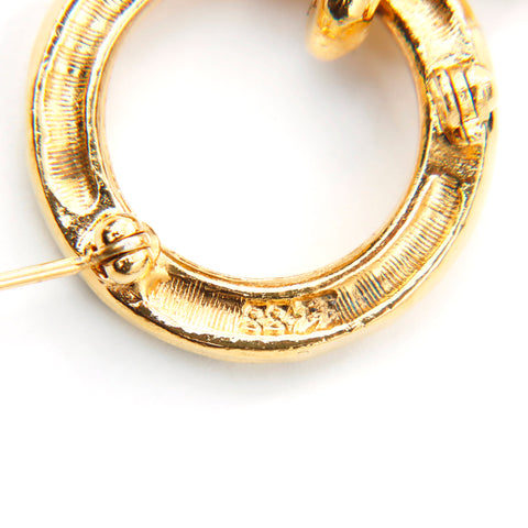 シャネル CHANEL タグ ロゴ プレート ブローチ ゴールド WS3605 – NUIR