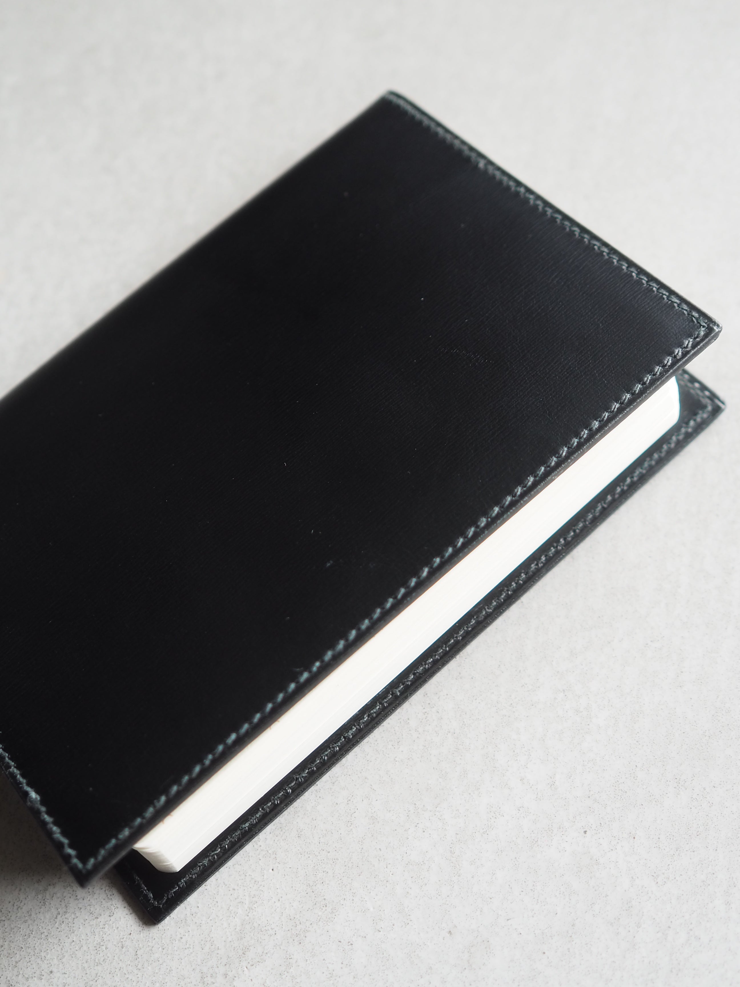 HERMES エルメス アジェンダ 手帳 財布 カードケース ブラック レザー