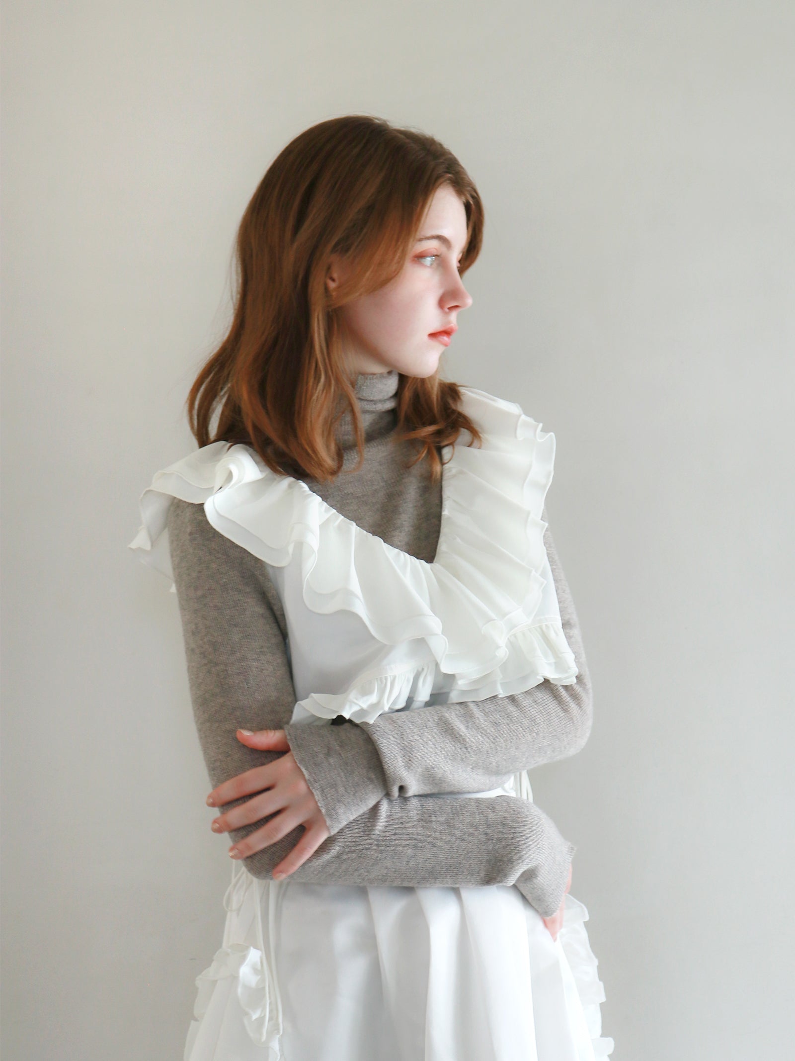 mic】ラッフルリボンビスチェ[セットアップ可能]