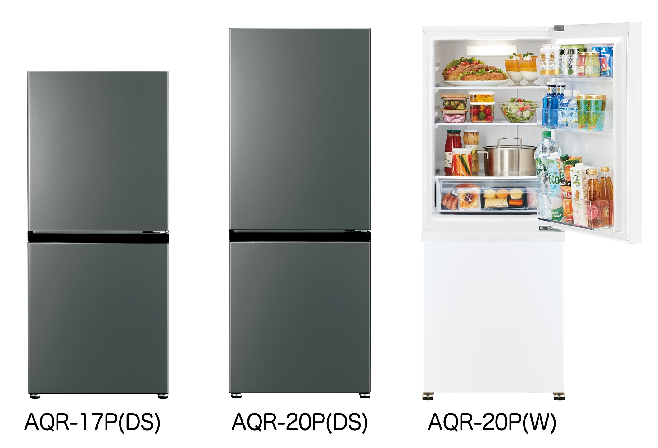 626 AQUA 大型冷蔵庫 1~4人暮らし 小型 一人暮らし 家庭用 ホワイト