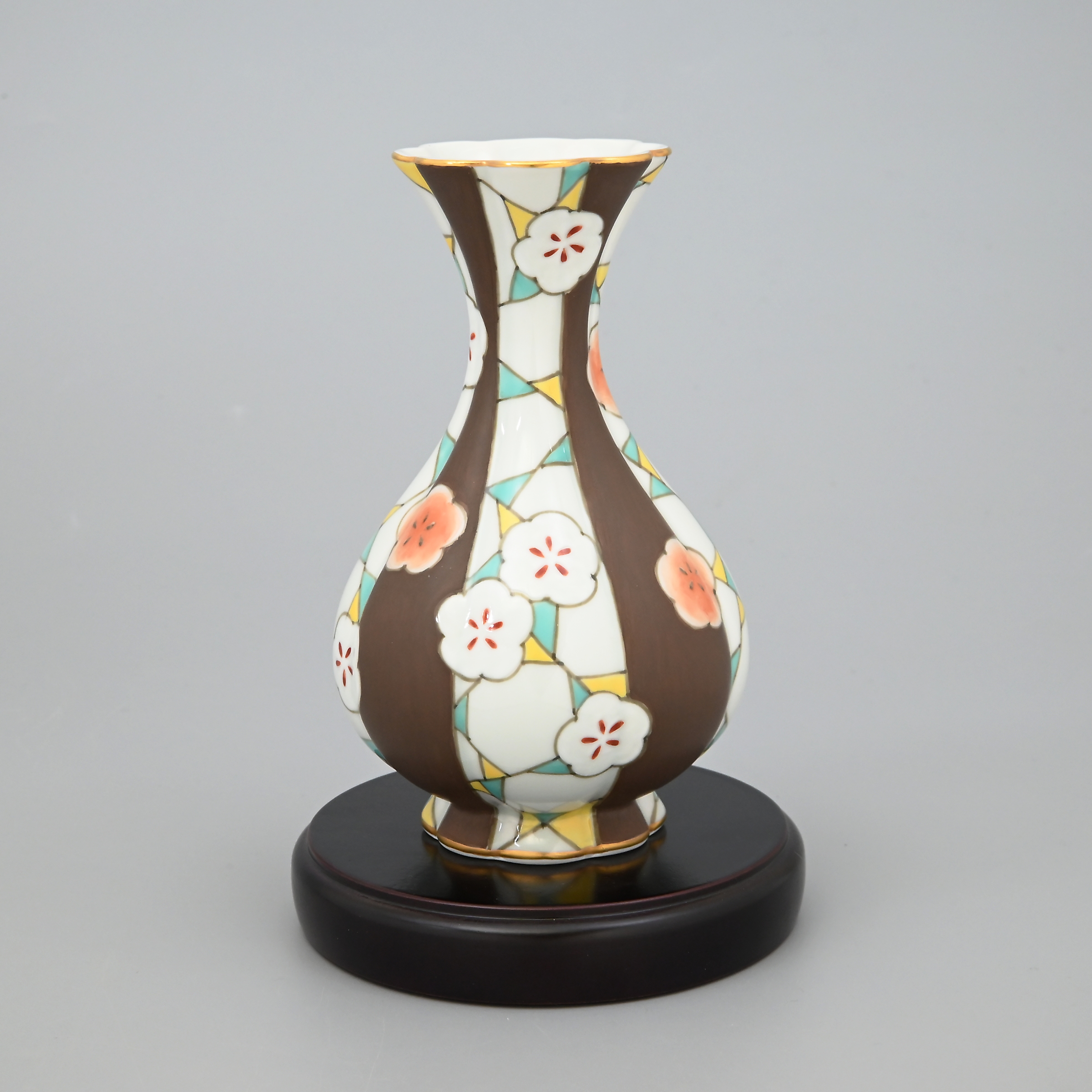 2090 香蘭社 染付花文 鏡 2090 香蘭社 染付花文 鏡 2090 香蘭社 染付花