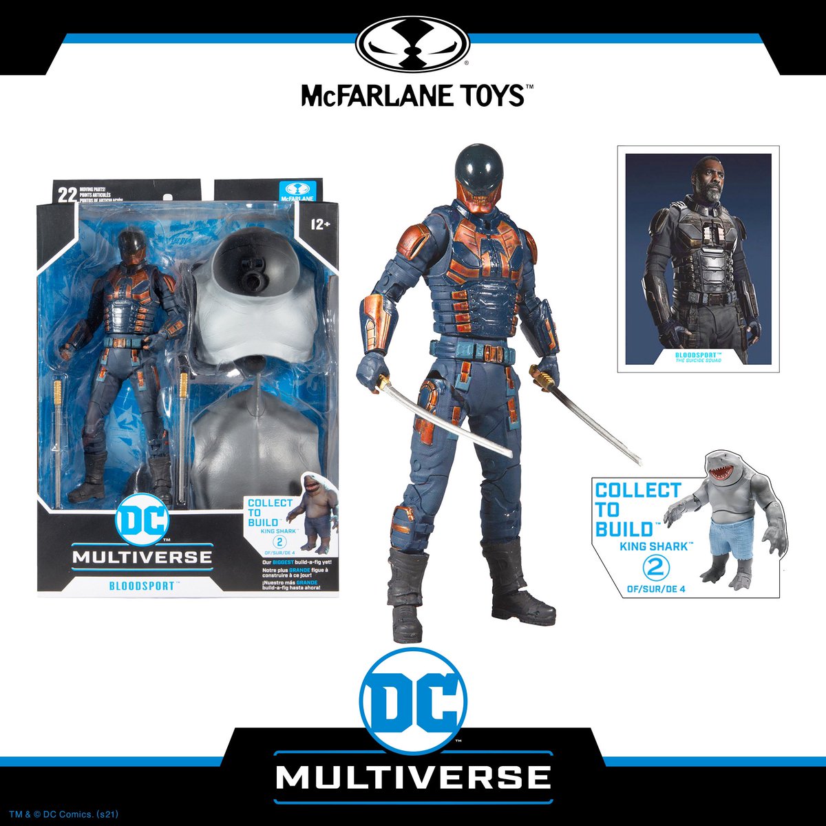 DCマルチバース マクファーレントイズ スーサイドスクワッド5体セット