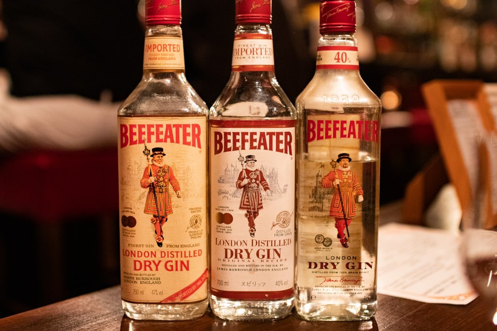 古酒】ビーフィーター BEEFEATER オールドボトル ジン GIN 古酒