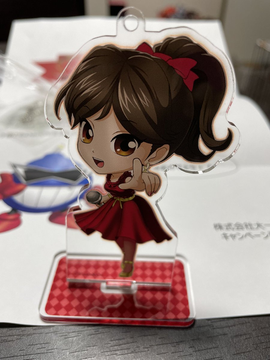 パチンコ歌姫伝説中森明菜 アクリルスタンド