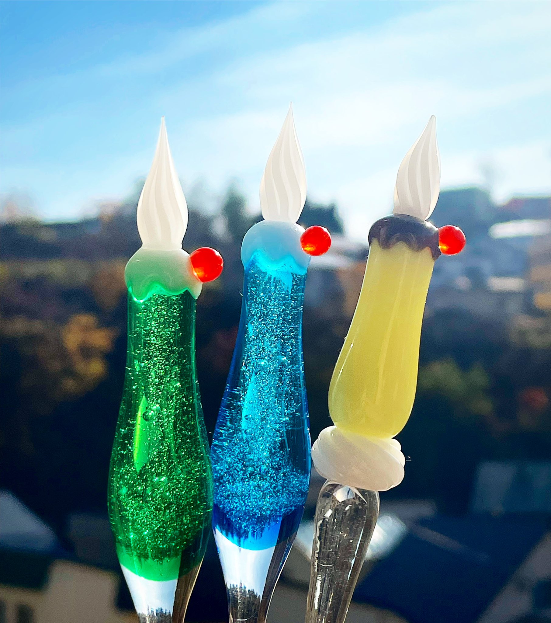 セットastro craft ガラスペンメロンソーダブルーハワイアストロクラフト