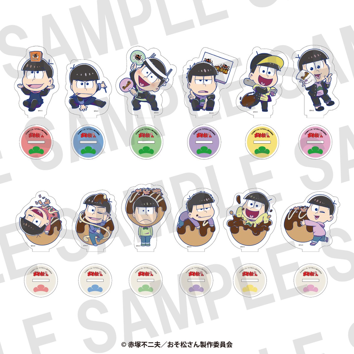 コラボグッズ通販のお知らせ】 TVアニメ「おそ松さん」×ばくだん焼本舗