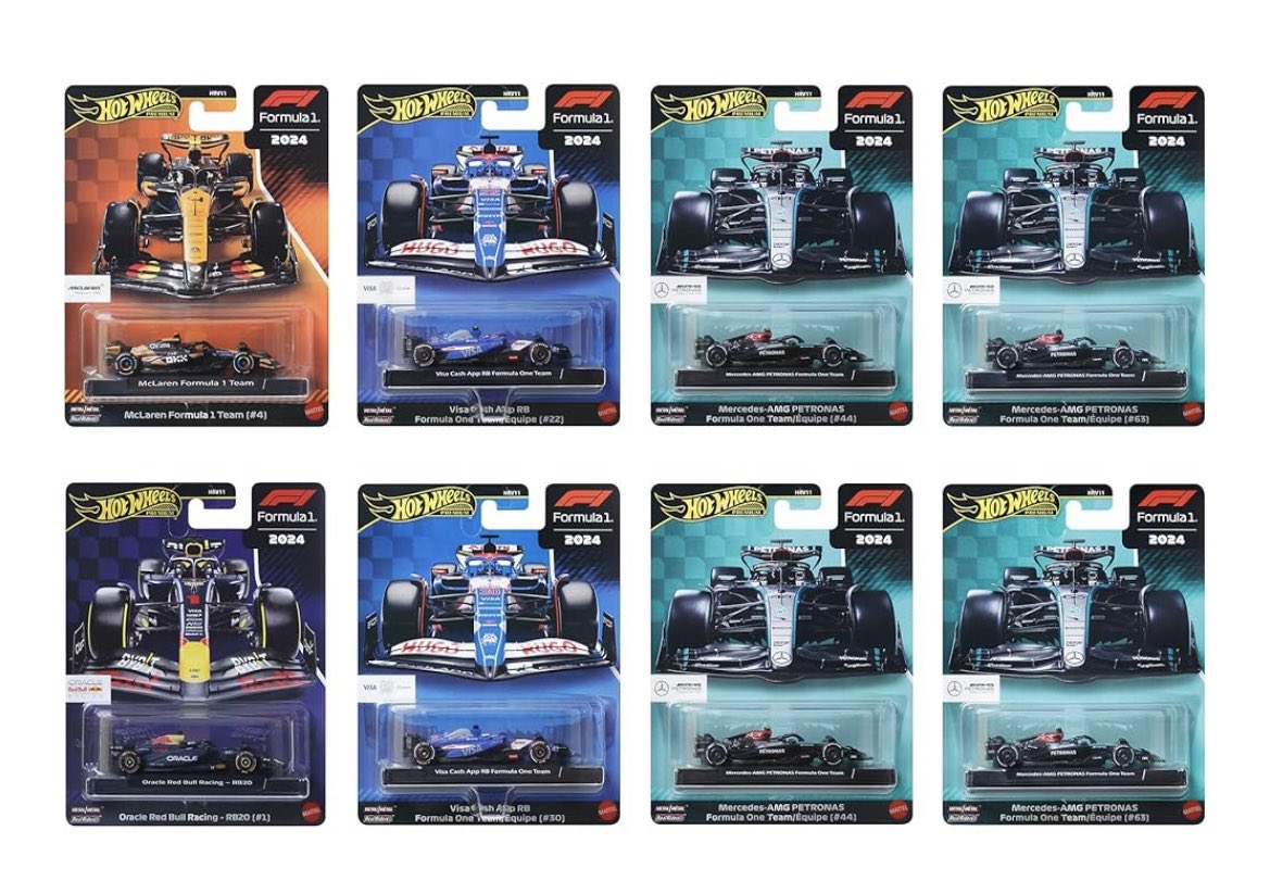 2025年11月8日発売☆ホットウィール(HotWheels)プレミアムレース