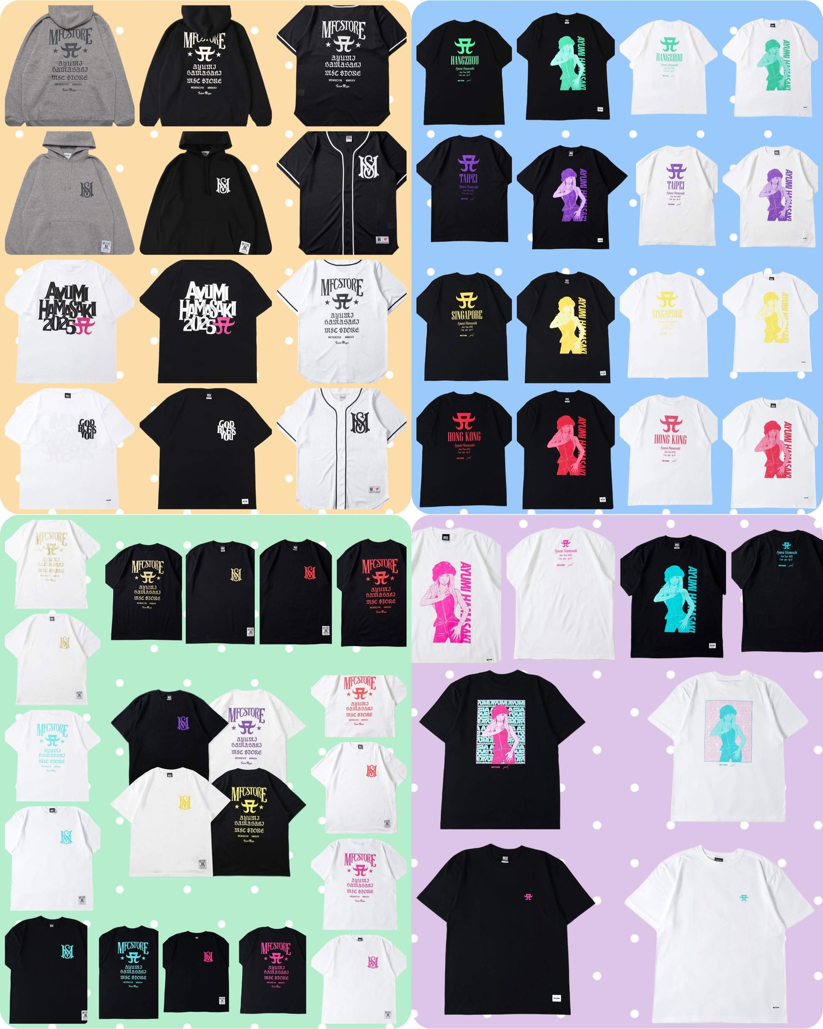 浜崎あゆみ MFC コラボパーカー 仙台限定 グレー Lサイズ 💫情 報 解