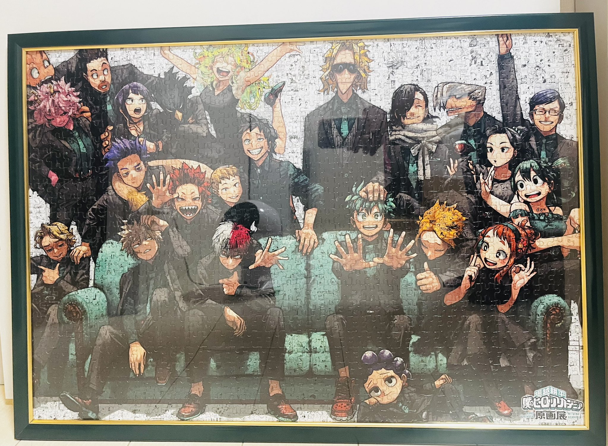 モザイクアートパズル 僕のヒーローアカデミア 原画展 ヒロアカ 僕の