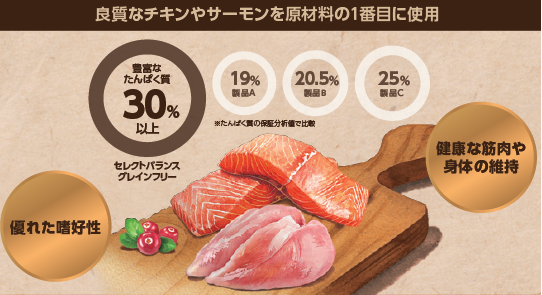 ブリーダー セレクトバランス グレインフリー アダルト サーモン 小粒