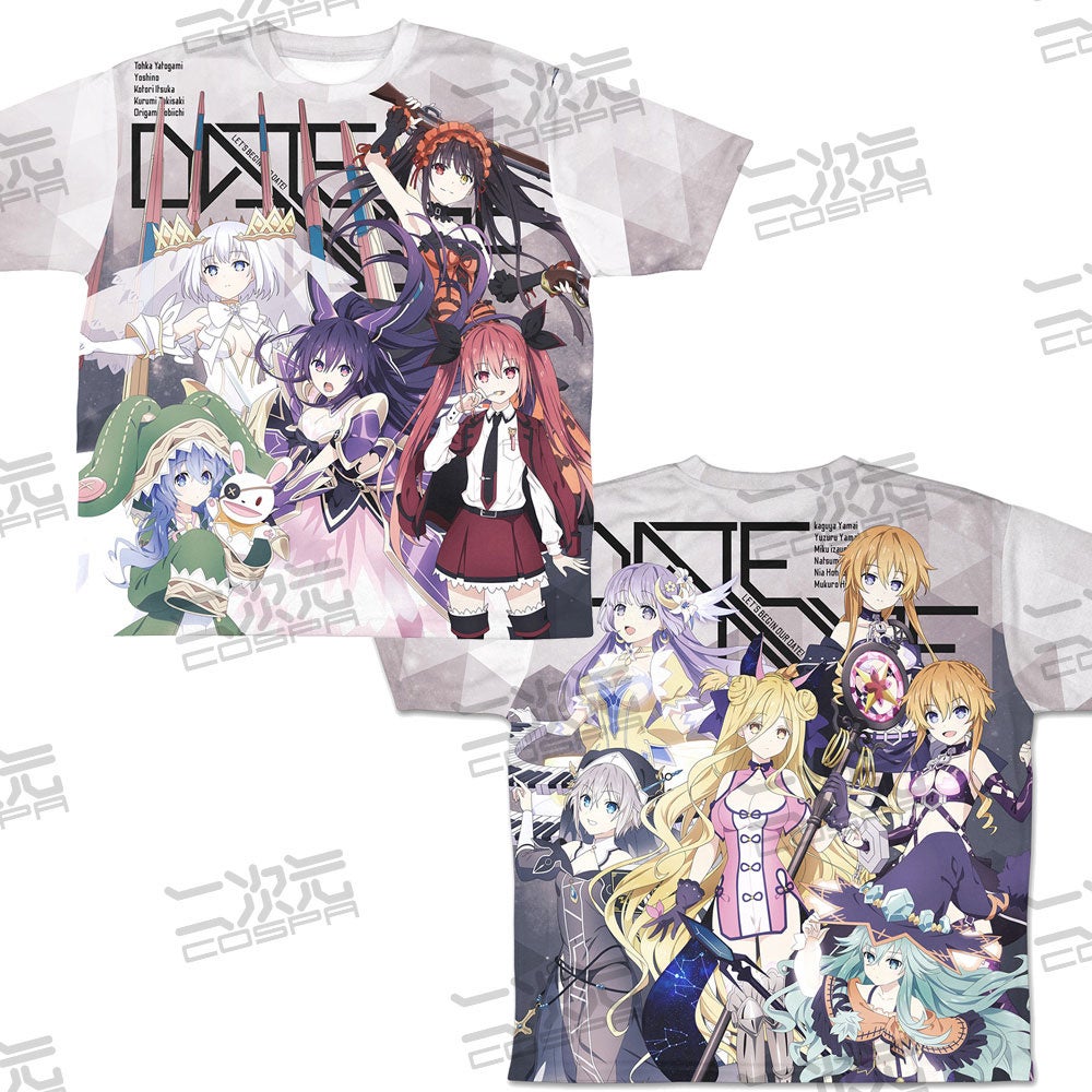 華やかな精霊たちの姿が！『デート・ア・ライブIV』両面フル