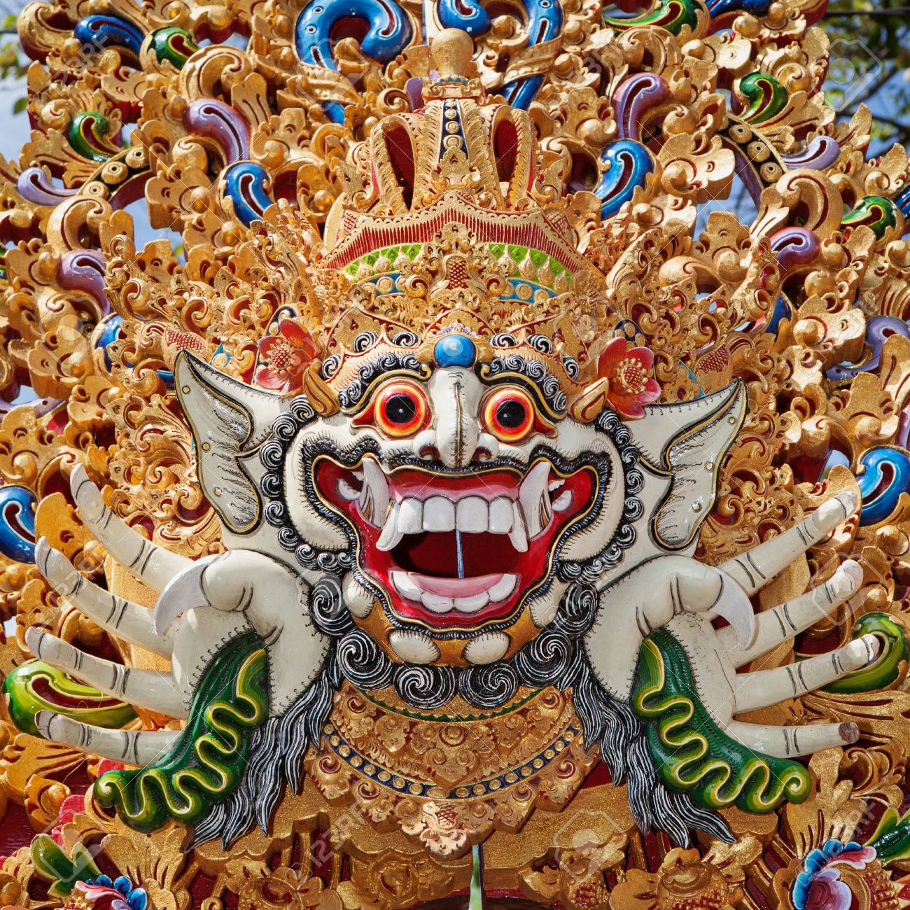 インドネシア バリ島のお面 1970年入手