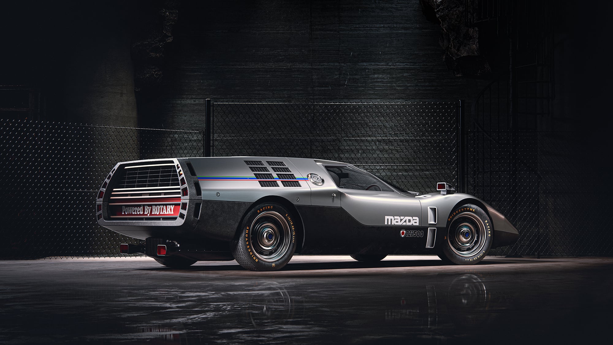 Mazda RX500 - free 3D Model