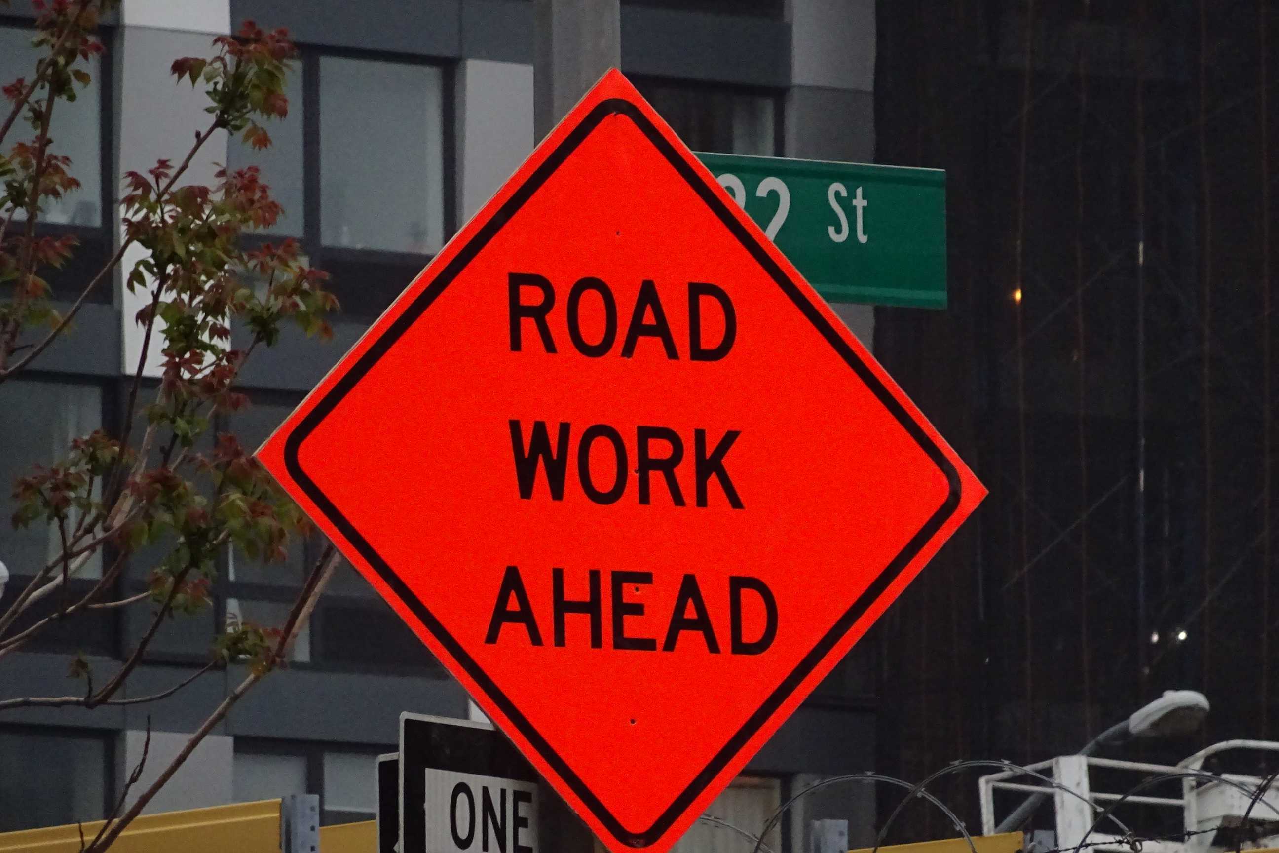 110463】ニューヨーク道路標識をそのまま看板で再現☆ニューヨークの