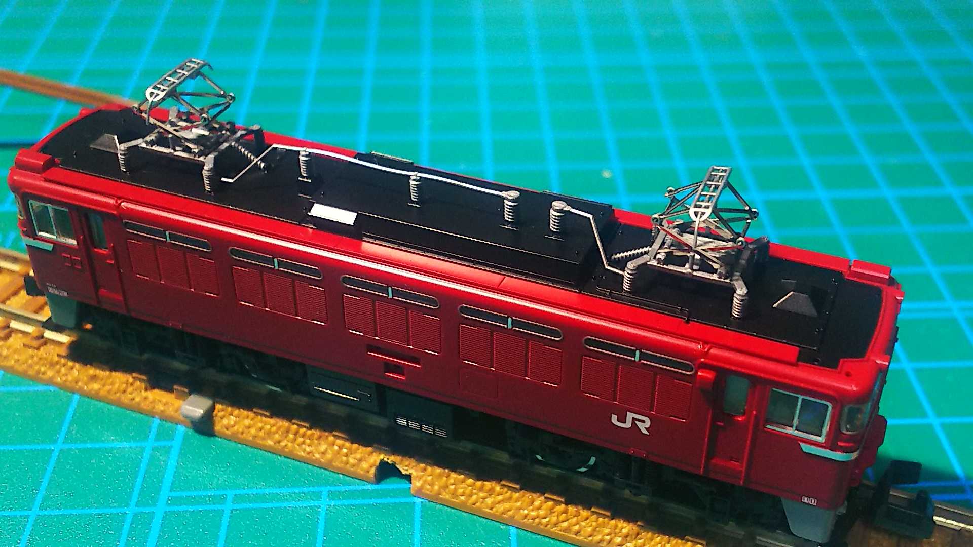 TOMIX ED75 700後期 サッシ窓 JR ED75-700形電気機関車(後期型・サッシ