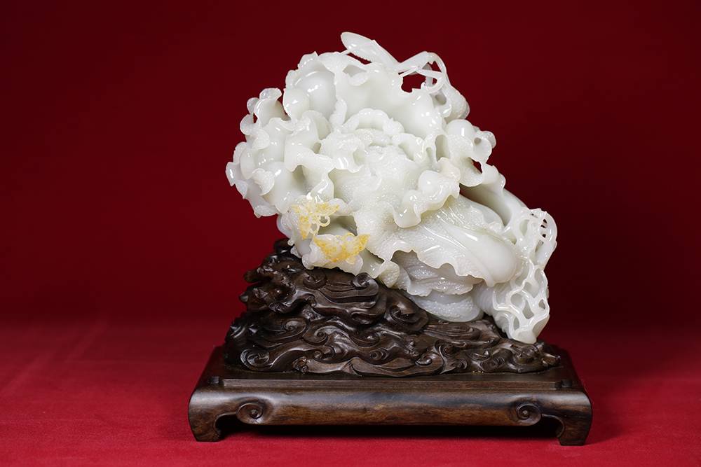 中国 玉石彫刻 玉器 環 装飾品 4点まとめて V 9786 中国 玉石彫刻