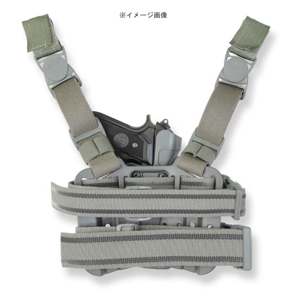 BLACKHAWK レッグホルスター Serpa LV2 ベレッタ92/M9A1 レール対応