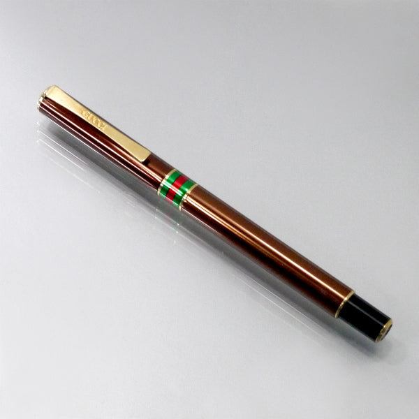 OLD Gucci シェリーラインボールペン（茶/箱付き） – Vintage Shop Rococo