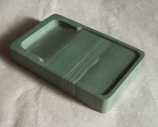 松花硯 松花江緑石硯 すずり