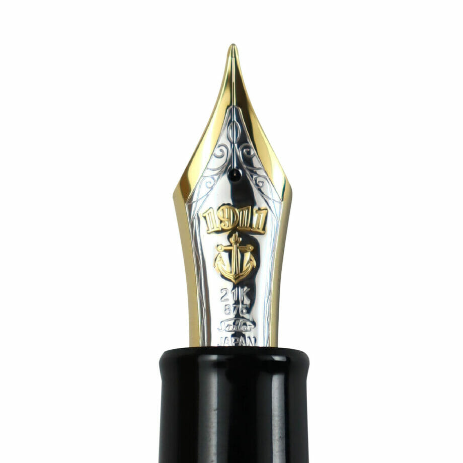 SAILOR セーラー万年筆 キングプロフィット エボナイト 漆塗り 緑 21K