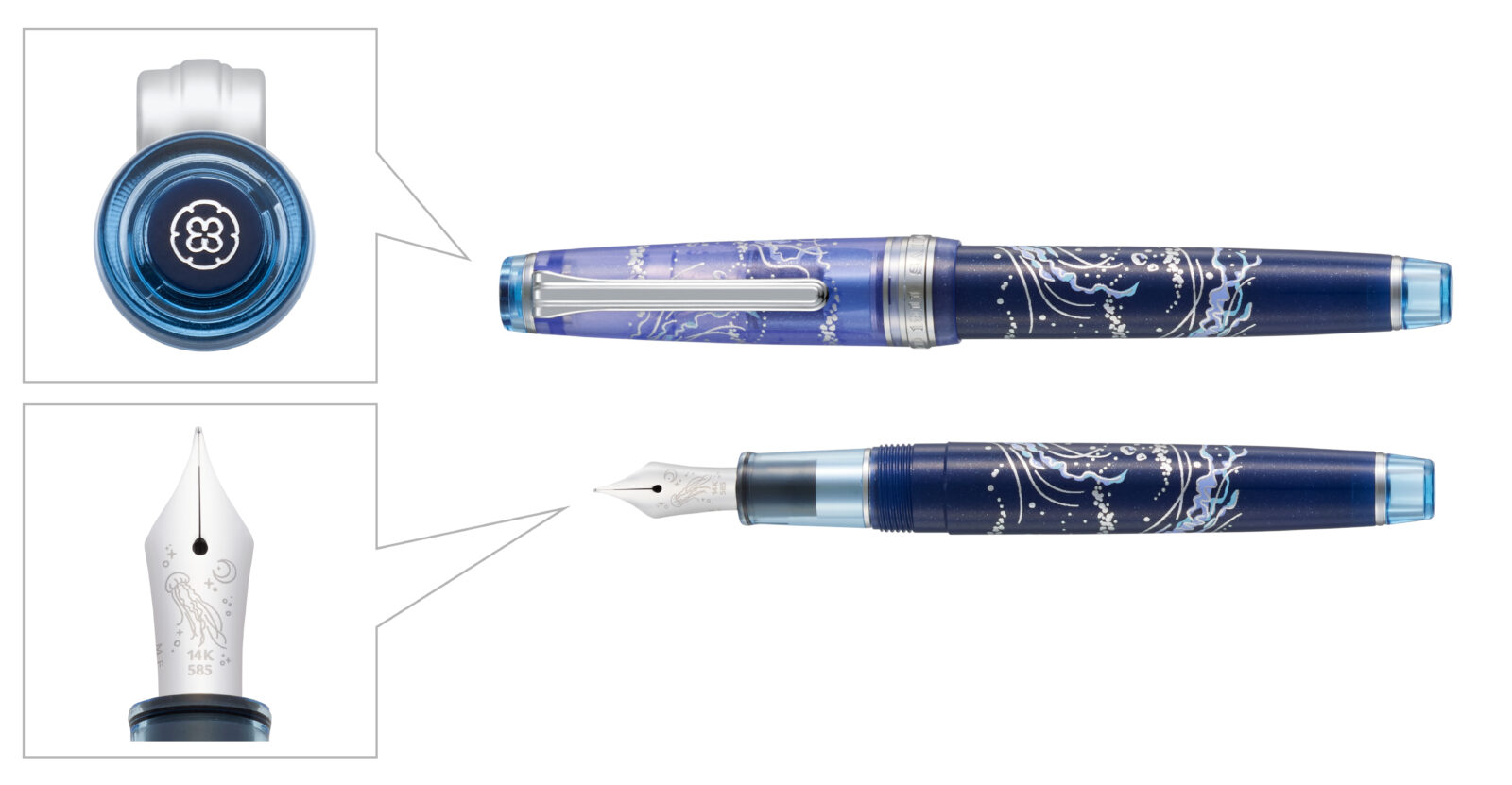 カ.クリエ プレミアムクロス×プロフェッショナルギアスリム 海月限定