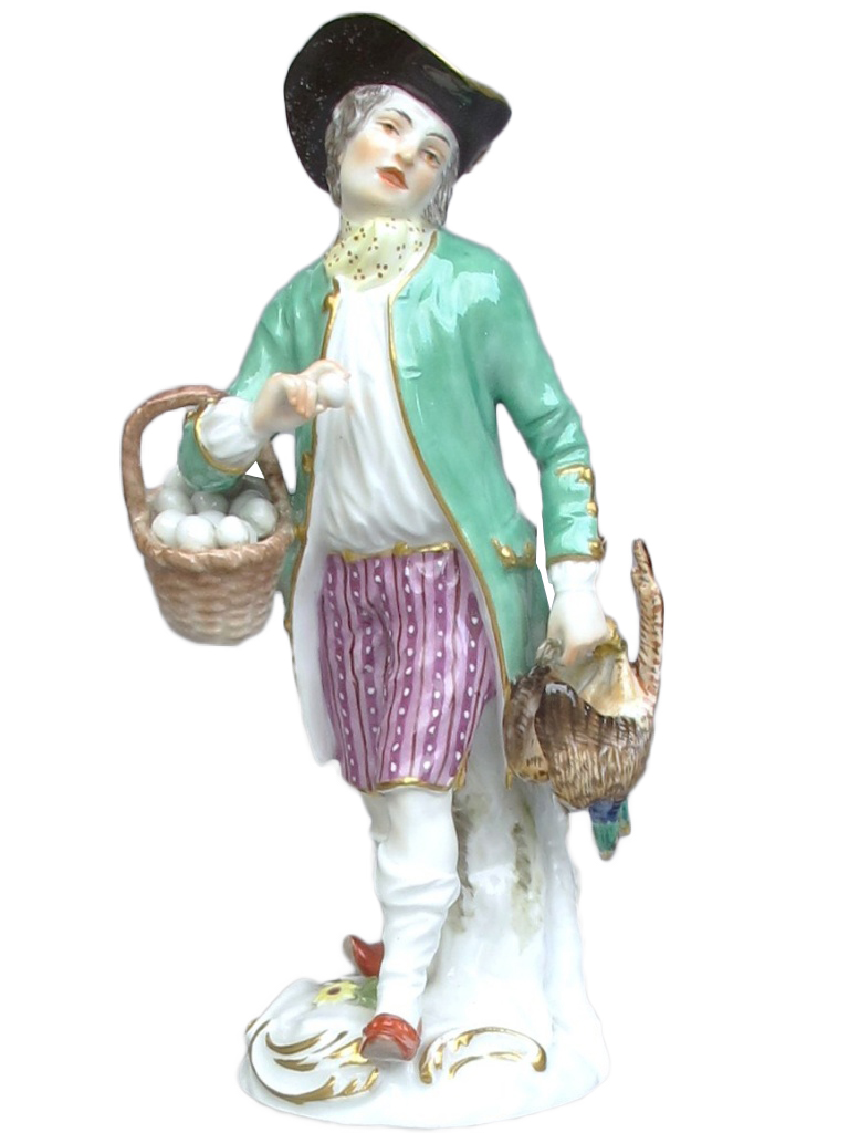 マイセン人形・フィギュリン・フィギュア（「クリス・デ・パリ」「パリ