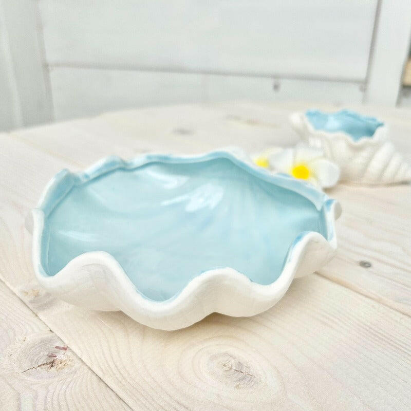 シェルのアクセサリートレー 貝殻の小物入れ マーメイドトレー