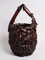 竹花籠-古美術 石泉