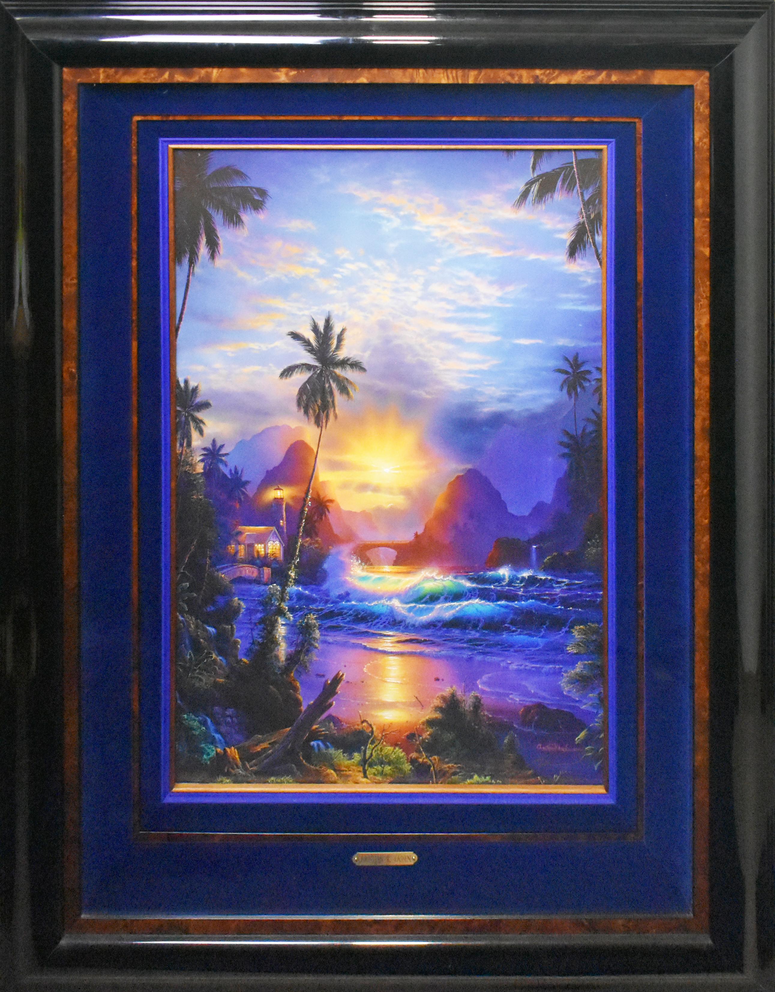 再再値下げ！絵画 クリスチャンラッセン ハワイアンエンブレイス