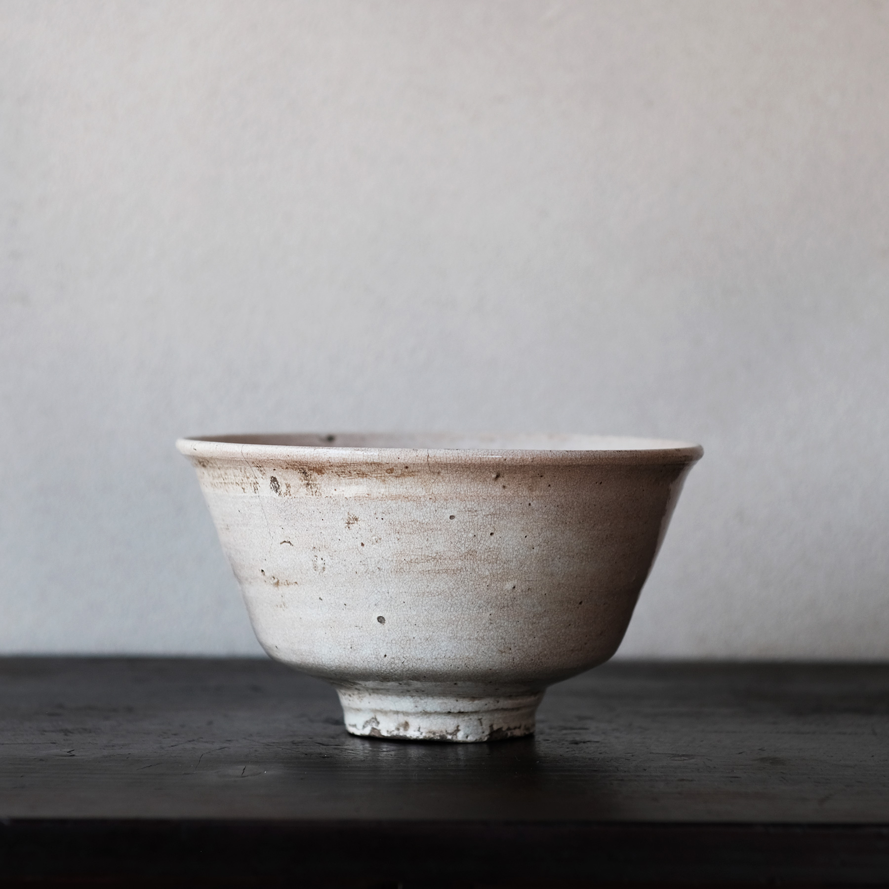 李氏朝鮮 金海 堅手鉢 銘 実休 | 骨董と詩学 Antique & Poetics | 蛇韻律