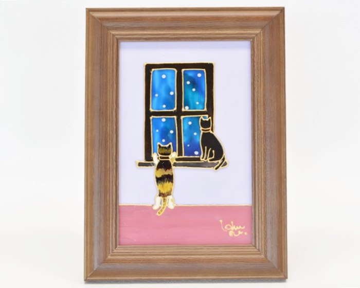 ガラス絵画 ゴッホ・ガラスモザイク絵画展 —ヴェネツィアガラスが描く