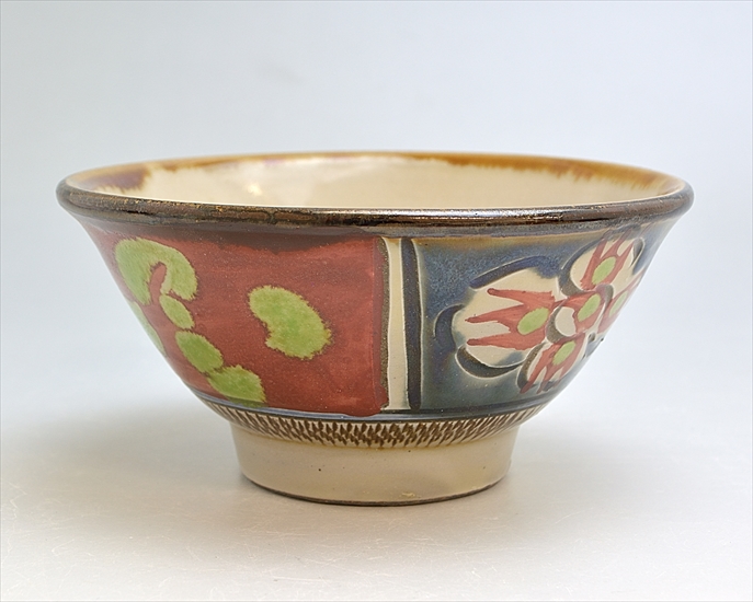 和雑貨 四季彩堂 オンラインショップ / やちむん 赤絵マカイ