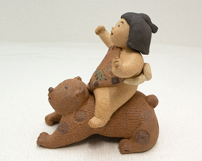 和雑貨 四季彩堂 オンラインショップ / 端午陶人形 熊太郎