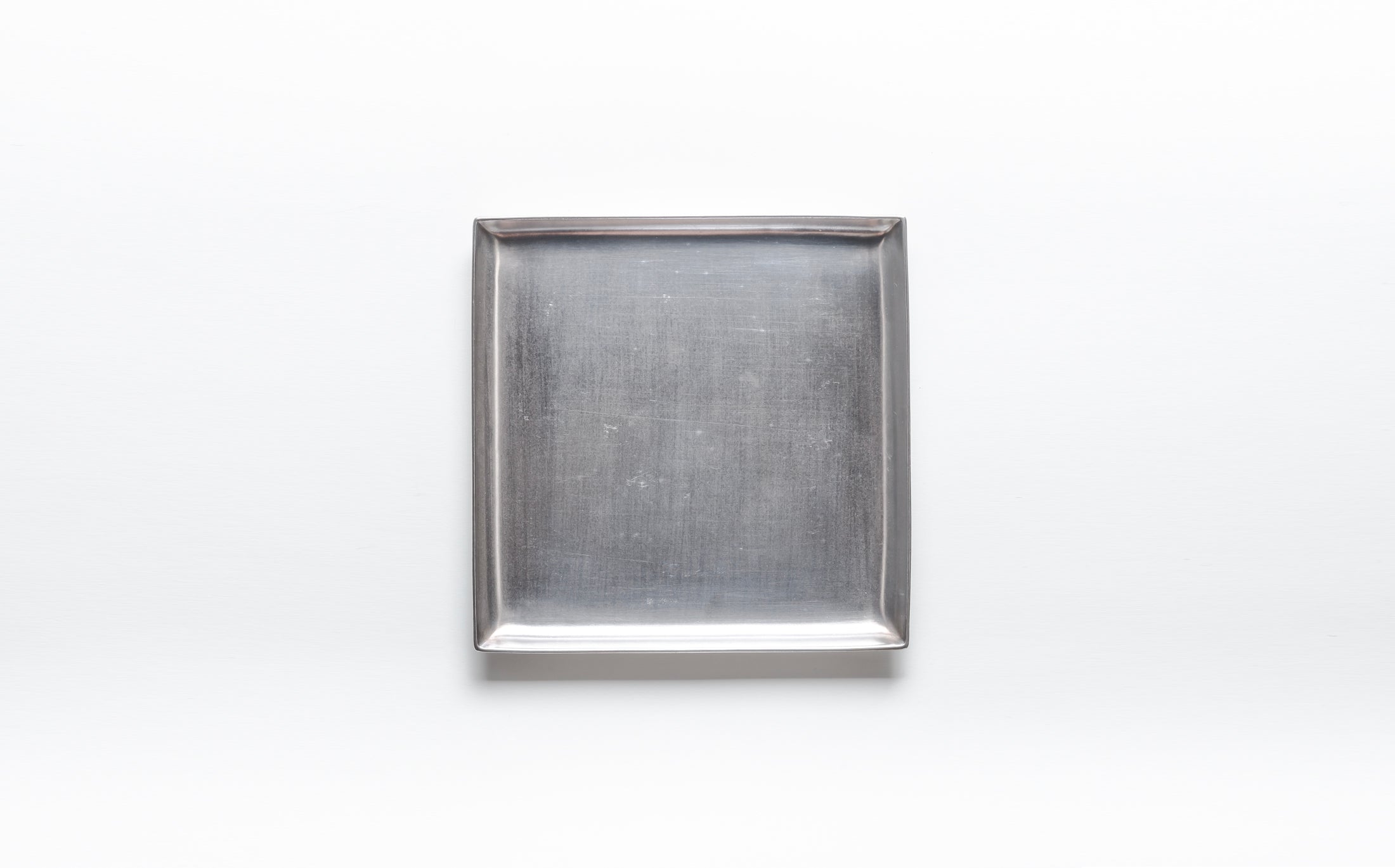 備前焼銀彩四方角皿 備前焼銀彩四方角皿 備前焼銀彩四