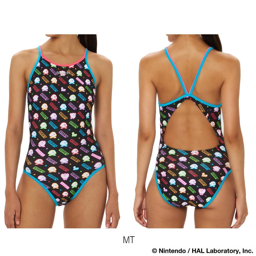 speedo（スピード） 競泳水着 練習用水着 レディース カービィ1アップ