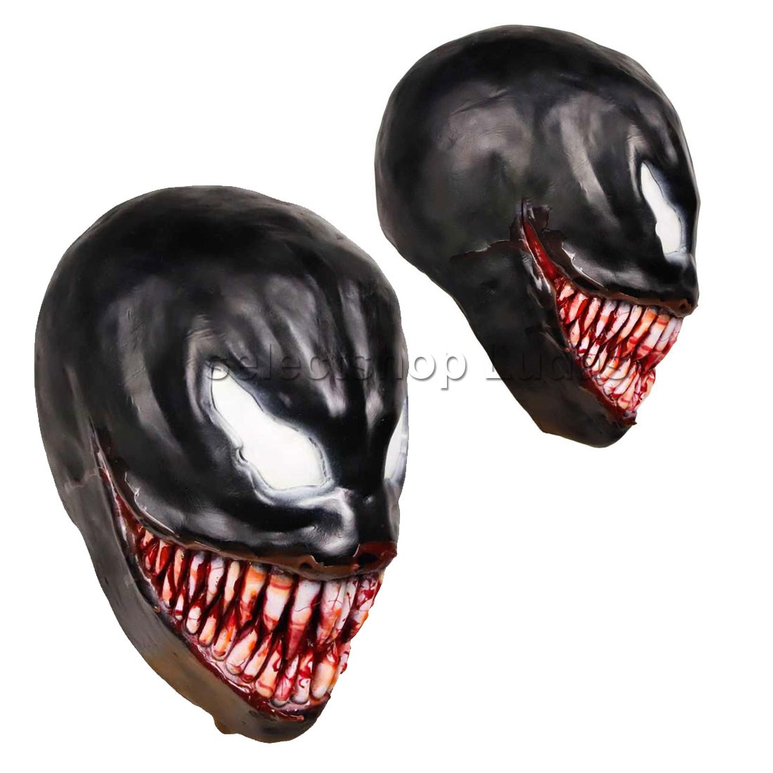 SALE中 ヴェノム マスク 仮面 パーティーVenom 牙 キバ 仮装