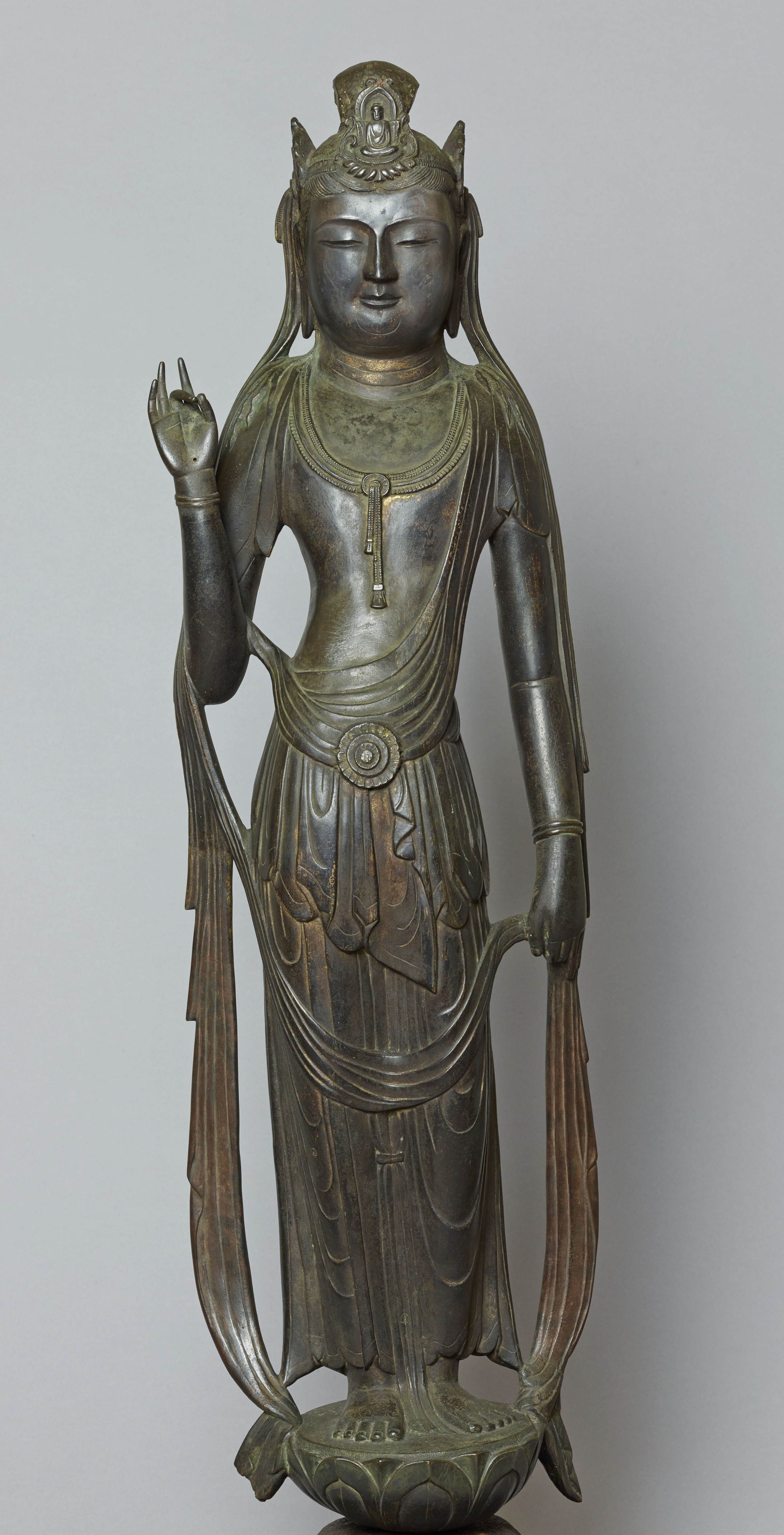 白鳳仏】◇『金銅救世観音菩薩立像「壬子年十月吉日作之」