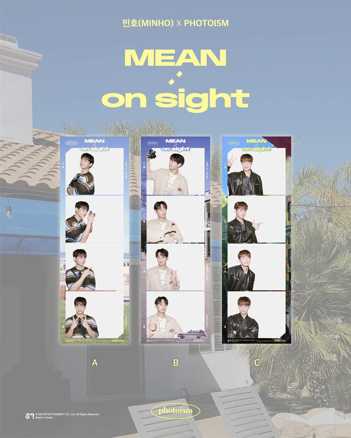 MINHO×Photoism アーティストフレームが8月2日(土)よりオープン