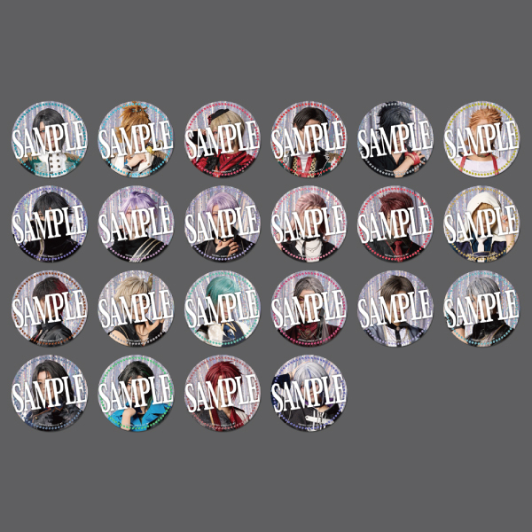 目出度歌誉花舞 十周年祝賀祭】ランダム缶バッジ全22種 A/B