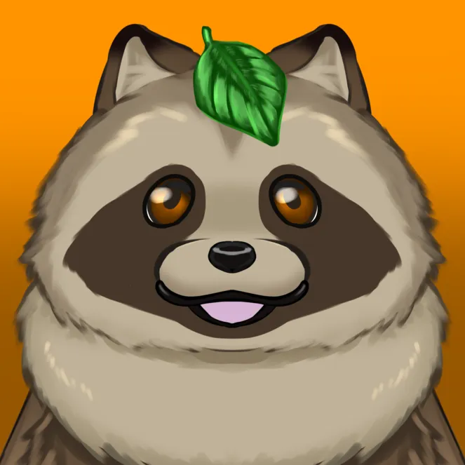 狸・シンプルたぬき(二足立ち)【FaceRig,VTS対応】 - クロ鰐 - nizima