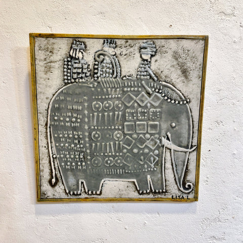 リサラーソン 陶板 Lisa Larson/リサ・ラーソン】レア陶板 Venedig