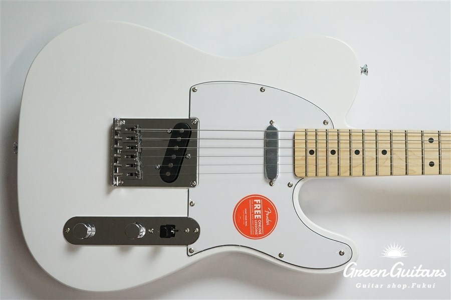 Squier by Fender Affinity Series Telecaster - Arctic White | Green
