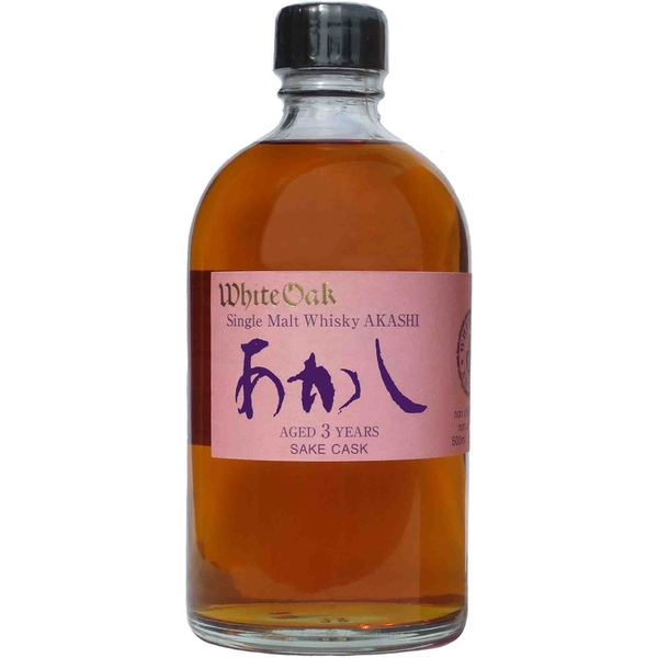 武蔵屋通販 | ホワイトオーク シングルモルト あかし 日本酒カスク 3年