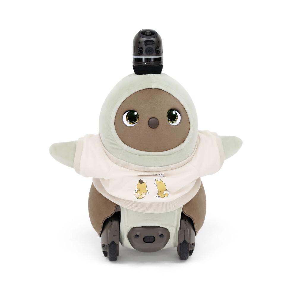 いぬプリントスウェット(ライトベージュ) | LOVOT ウェブストア