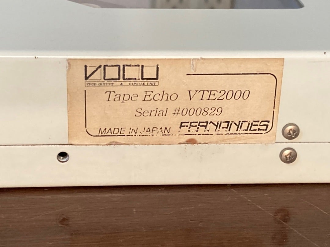 メルキオール3号、VOCU VTE-2000 TAPE ECHO Tape Echo VTE2000
